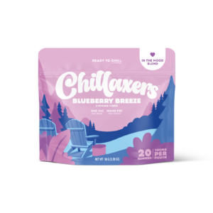 Chillaxers Blueberry Breeze 100MG 20-Pack