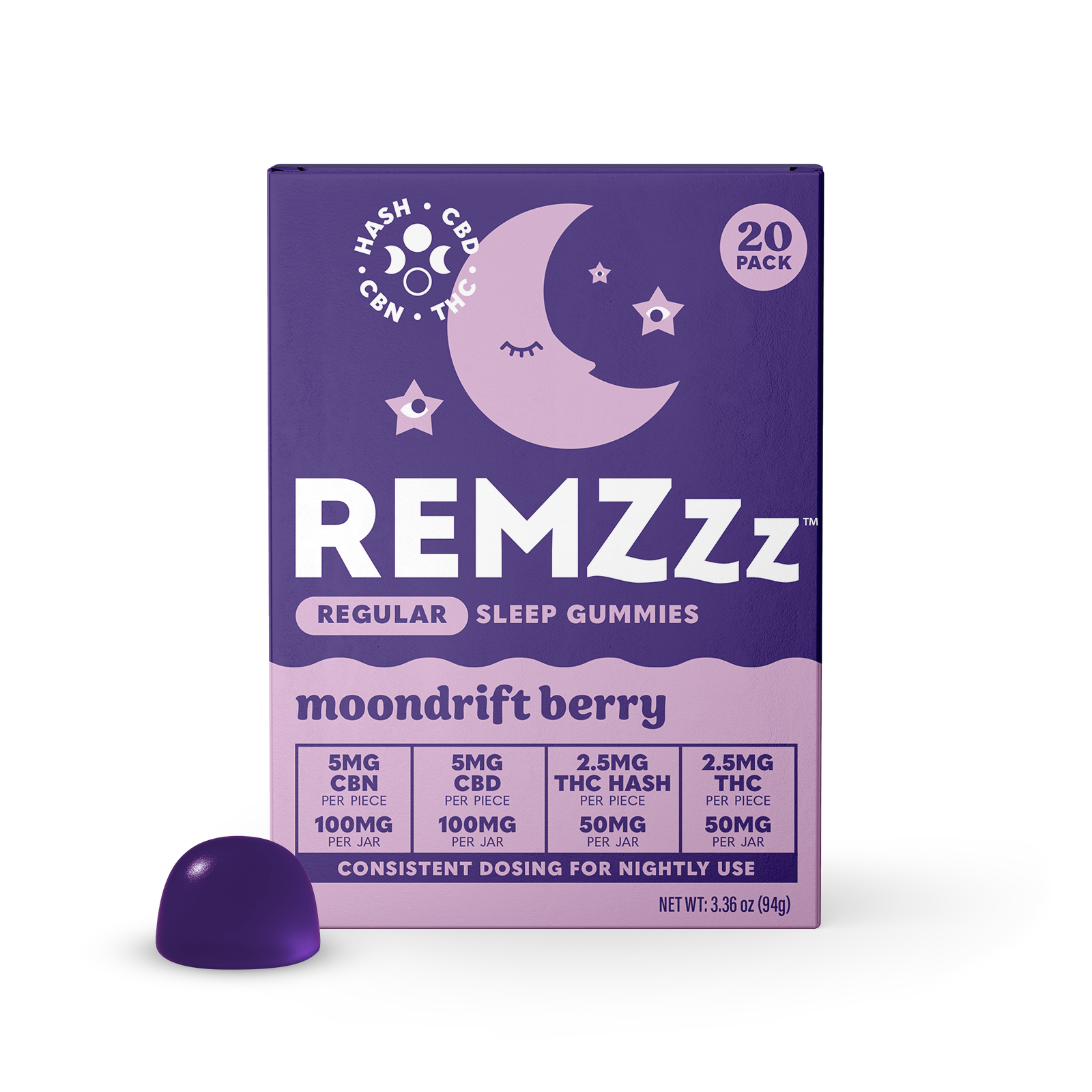 REMZzz Moondrift Berry 100mg 20-Pack
