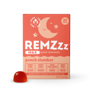 REMZzz Peach Slumber MAX 100mg 10-Pack