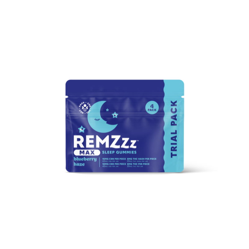 REMZzz Blueberry Haze MAX 40mg 4-Pack
