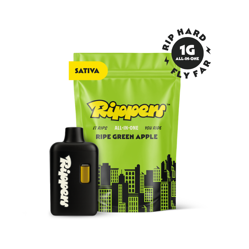 Rippers Ripe Green Apple(I) 1G AIO